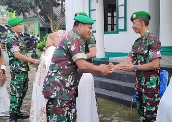 Dandim 0601/Pandeglang, Pimpin langsung Acara Halal Bihalal