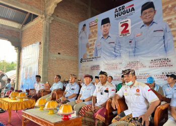 Di Tengah Riuh Dukungan Warga, ASR Paparkan Komitmen untuk Program Desa Maju