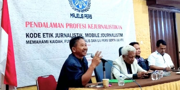 Majelis Pers: Karya Jurnalistik Tidak Menganut Kriminalisasi Hukum Pidana